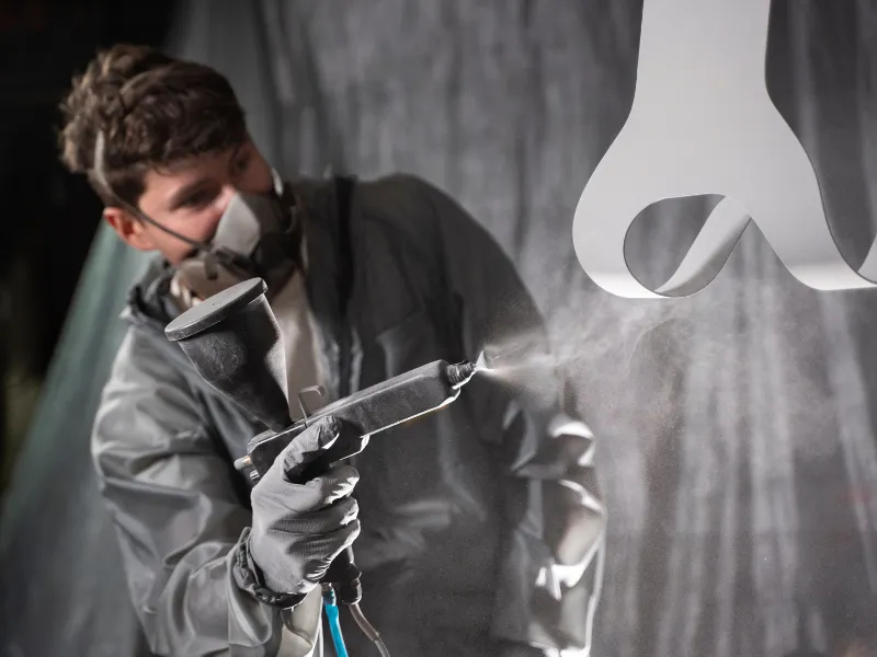 Powder Coating - Sheet Metal Fabrication Service in Delhi NCR Bawana